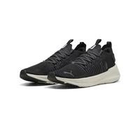 PUMA Scarpe da corsa unisex Softride Symmetry FUZION LS da strada, nero-grigio scuro-grigio vapore, taglia 44, Puma Nero Grigio Scuro Vapore Grigio, 46 EU
