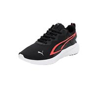 PUMA Scarpe da ginnastica Active Jr per tutto il giorno, Black-Salmon-Light Aqua, 4 UK, Nero , 37 EU