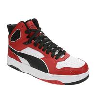 PUMA Scarpe da ginnastica da uomo Rbd Break Mid, Bianco-nero-per All Time Red Ah25, 45 EU