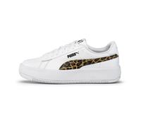 PUMA Scarpe da ginnastica Lily Platform Leo da donna, Scarpe, Bianco/Nero, 37 37