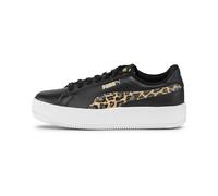 PUMA Scarpe da ginnastica Lily Platform Leo da donna, Scarpe, Nero/Taos Taupe, 37 37