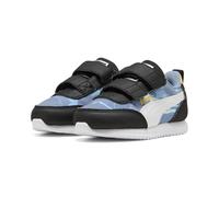 PUMA Scarpe da ginnastica per bambini HOT Wheels R78 Lightwind, Cool Blue White Sunny Yellow, 24 EU