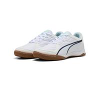 PUMA Pressing IV, Scarpe da Calcio Unisex-Adulto, Bicchiere di Mare Bianco Acqua frizzante Chiaro, 41 EU