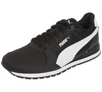 PUMA Scarpe da Ginnastica ST Runner v3 in Mesh da Ragazzo 38.5 Black White