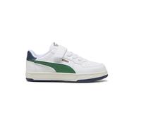 PUMA Scarpe da ginnastica unisex Caven Alternative Chiusura, Bianco-archivio Verde-bianco caldo Ah25, 11.5 Little Kid