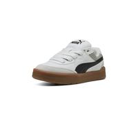 PUMA Scarpe da ginnastica unisex Park Lifestyle Sk8, Puma Bianco-puma Nero-piuma Grigio, 4 Big Kid