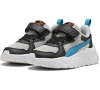 PUMA Trinity Lite AC+ Inf, Scarpe da Ginnastica Unisex-Bimbi 0-24, Cool Light Gray Tropical Blue Black, 22 EU