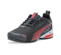 Puma Scarpe da ginnastica unisex Voltaic Evo Cross Training, Nero-per tutti i tempi Rosso Ah25, 4 Wide Big Kid