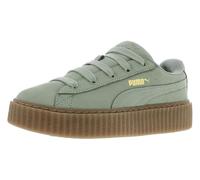 PUMA Scarpe da ginnastica x Fenty Creeper Phatty da donna, Green Fog/PUMA Gold/Gum, 41 EU