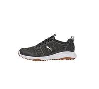 PUMA Fusion PRO, Scarpe da Golf Uomo, Nero/Argento, 41 EU