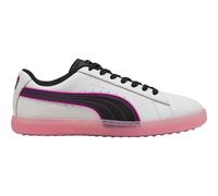 Puma Scarpe da golf da uomo PTC Suede G, bianco/rosa