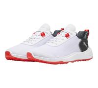 PUMA Fusion Crush Sport, Golf Shoe Uomo, White-Dark Coal, 40.5 EU