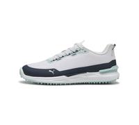 PUMA Scarpe da golf IGNITE ELEVATE X da uomo, Scarpe, Bianco/Deep Navy/Modern Mint, 46 46