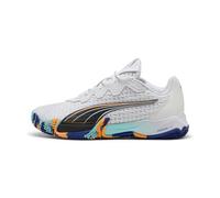 Puma Scarpe da padel NOVA ELITE per adulti PUMA White Black Vivid Blue Heat Fire | Puma 45