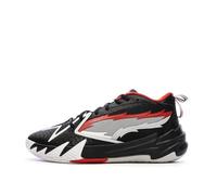 PUMA Scarpe da Pallacanestro Nero/Rosso Uomo Scoot Zeros City, Nero , 47 EU