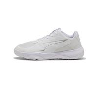 PUMA Accelerate Jr 4, Scarpe da Pallamano, White Silver, 38.5 EU