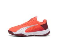 PUMA Scarpe da pallamano Accelerate per ragazzi, Scarpe, Glowing Rosso/Bianco/Dark Crimson, 36 36