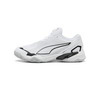 PUMA Scarpe da pallamano Solarstrike 4 da uomo, Scarpe, Bianco, 46 46