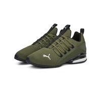 PUMA Scarpe da Running Axelion Refresh da Uomo 42, Green Moss Black Feather Gray
