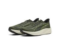 PUMA Scarpe da Running Darter PRO 2 Unisex 47, Moss Veil Soft Grass Warm White Black Lime Squeeze Green