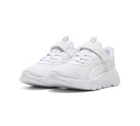 PUMA Scarpe da Running FlexFocus Modern per Bambini 34.5, White Flat Light Gray