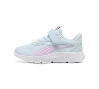 PUMA Scarpe da Running FlexFocus Modern per Bambini 35, Aqua Glow Mauve White Blue Pink