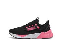 PUMA Scarpe da running Retaliate 3 unisex, Scarpe, Nero/Sun Struck/Bianco, 42 42