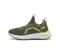 PUMA Scarpe da running Softride Enzo 5, Scarpe, Loden Verde/Giallo Alert, 37 37
