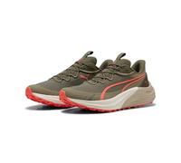 PUMA Scarpe da Trail Running Electrify Nitro™ 4 da Uomo 42.5, Loden Green Desert Dust Glowing Red Beige