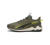 Puma Extend Lite Trail, Scarpe da Corsa da Strada, Unisex, per Adulti, Loden Green Black Lux Lime, 43 EU, Loden Green Puma Black Lux Lime, 43 EU