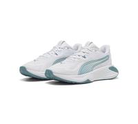 PUMA Scarpe da Training PWR Hybrid da Donna 37, White Fresh Water Baltic Sea Blue