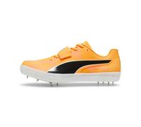 PUMA Scarpe evoSPEED High Jump 11 Ultraweave, Scarpe, Sun Stream/Sunset Glow/Nero, 41 41