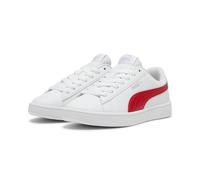 PUMA Scarpe Rickie Classic JR Unisex Ragazzo Bianche/Rosse (38)