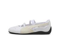 PUMA Scarpe Speedcat Ballet in pelle da donna, Scarpe, Bianco/Alpine Snow, 38.5 38.5