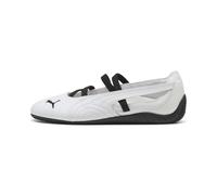PUMA Scarpe Speedcat Ballet in pelle da donna, Scarpe, Bianco/Nero, 37.5 37.5