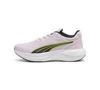 PUMA SCEND PRO, Road Running Shoe Unisex-Adulto, Grape Mist Black-Lime Pow, 40.5 EU