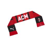 PUMA Sciarpa AC Milan Essentials, Accessori, Rosso/Bianco, OSFA OSFA