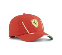 PUMA Cappellino della Squadra Scuderia Ferrari 2024 Rosso Bruciato - Taglia Unica