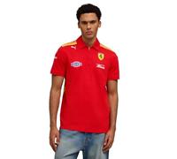 PUMA Scuderia Ferrari F1 2026 Polo Team Hypercar Uomo - Rosso | Design audace che rende omaggio alla livrea dell'auto, Come visto indossato dal team e dai piloti