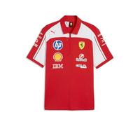PUMA Scuderia Ferrari F1 2026 Polo Team Uomo - Authentic con Confezione Regalo - Rosso - Taglia: XL