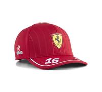 PUMA Scuderia Ferrari F1 Cappellino Charles Leclerc Bambino 2025 - Rosso - Taglia Unica