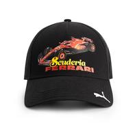 PUMA Scuderia Ferrari F1 Cappellino con Stampa Auto - Nero - Taglia Unica