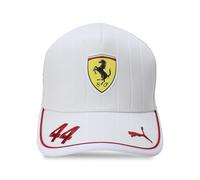 PUMA Scuderia Ferrari F1 Cappellino Lewis Hamilton 2025 - Bianco - Taglia Unica