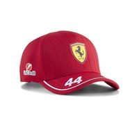 PUMA Scuderia Ferrari F1 Cappellino Lewis Hamilton Bambino 2025 - Rosso - Taglia Unica