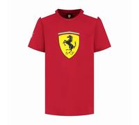 PUMA Scuderia Ferrari F1 Maglietta Bambino con Grande Logo Scudetto - Rosso - Taglia: 92