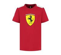 PUMA Scuderia Ferrari F1 Maglietta Uomo con Grande Logo Scudetto - Rosso - Taglia: XS