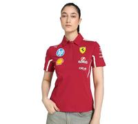 PUMA Scuderia Ferrari F1 Polo Squadra Donna 2025 - Rosso - Taglia: XL