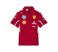 PUMA Scuderia Ferrari F1 Polo Squadra Donna 2025 - Rosso - Taglia: XL