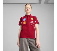 PUMA Scuderia Ferrari HP 2025 Team Polo Youth, Abbigliamento, Dark Cherry, 6-7Y 6-7Y
