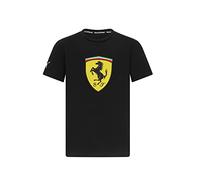 PUMA Scuderia Ferrari - Kids Large Shield Tee - Black - Size: M